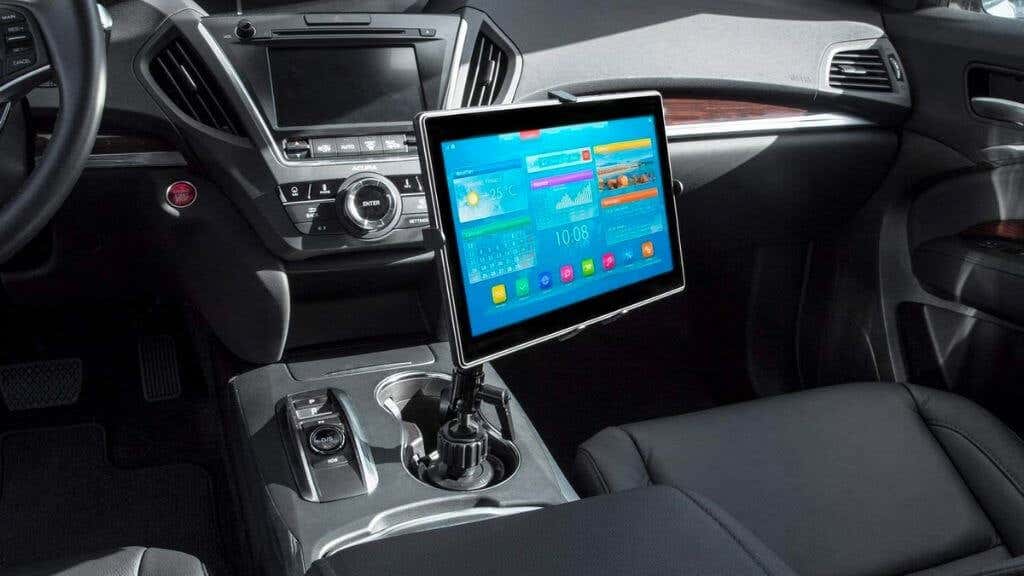 Mount-It! Premium Cup Holder Tablet Mount for Cars