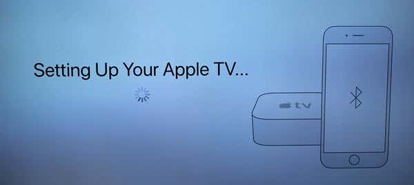 Setting up your Apple TV screen