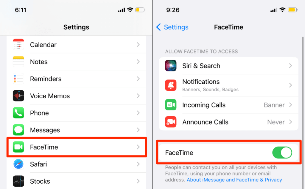Settings > FaceTime and toggle off FaceTime